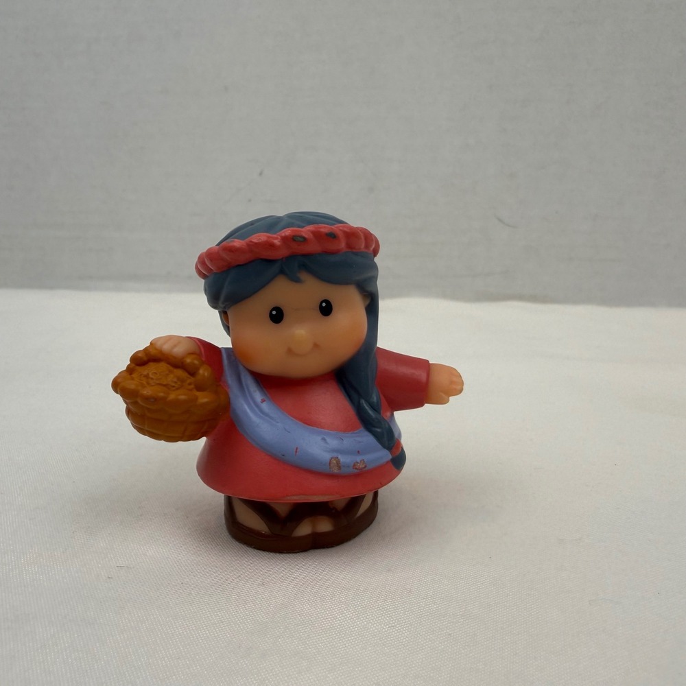 Vintage Fisher Price Little People Noah's Ark Naomi Figure